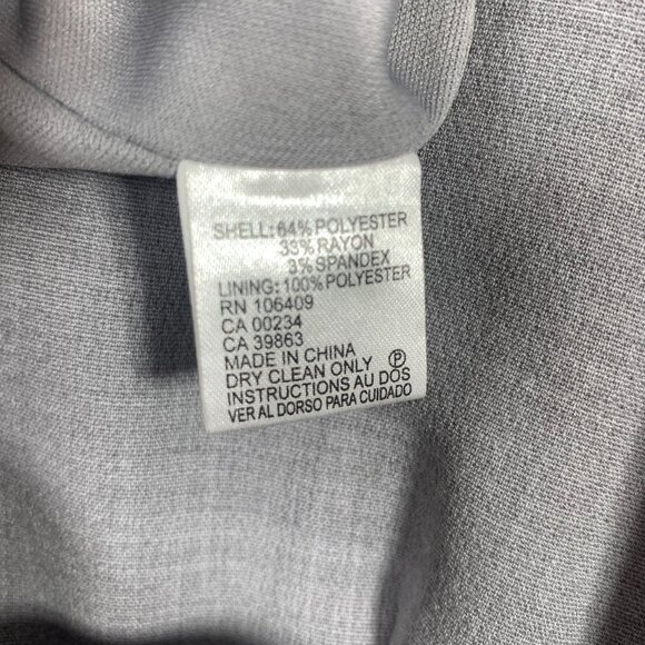 TAHARI Sheath light grey Pencil Dress SZ 8 - Picture 15 of 16